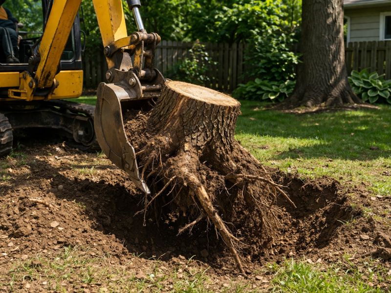 Bamboo Stump Removal in Calvert County, MD