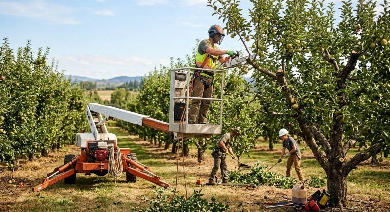 Apple Tree Pruning in San Jose, CA