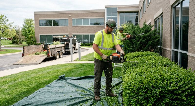 Commercial Shrub Trimming in Aiken, SC