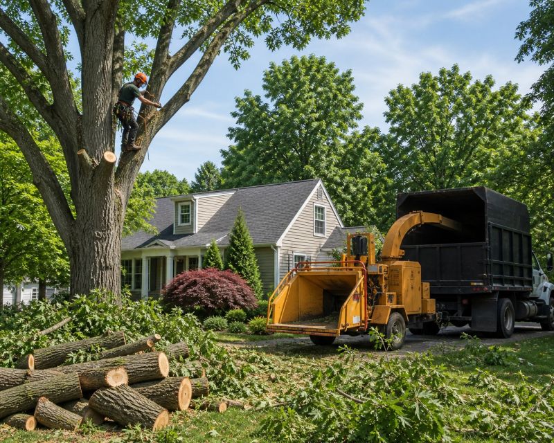 Magnolia Tree Pruning in Pottstown, PA