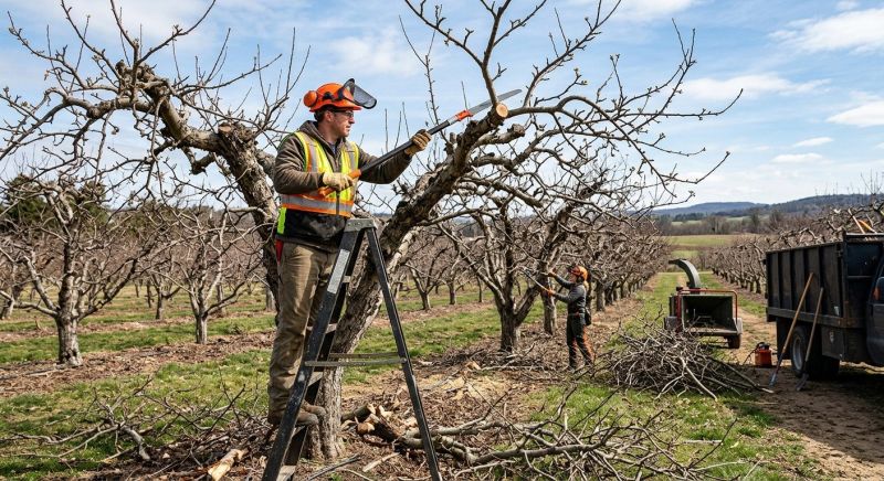Orchard Tree Pruning in San Jose, CA