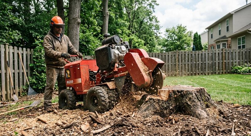 Stump Grinding Service in Waldorf, MD