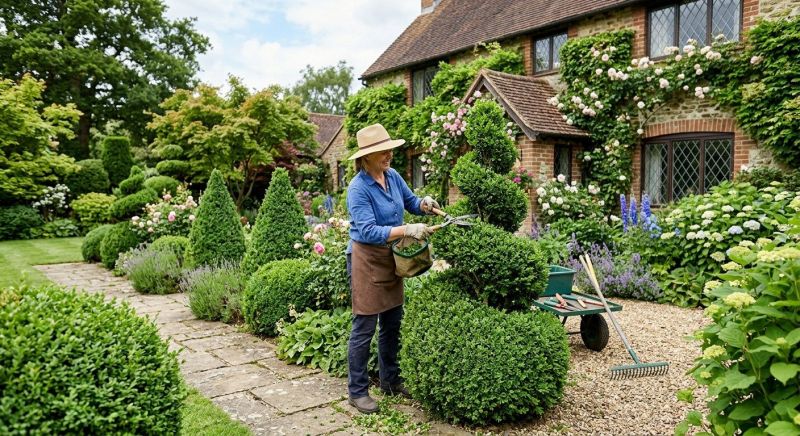 Topiary Shaping in Aiken, SC